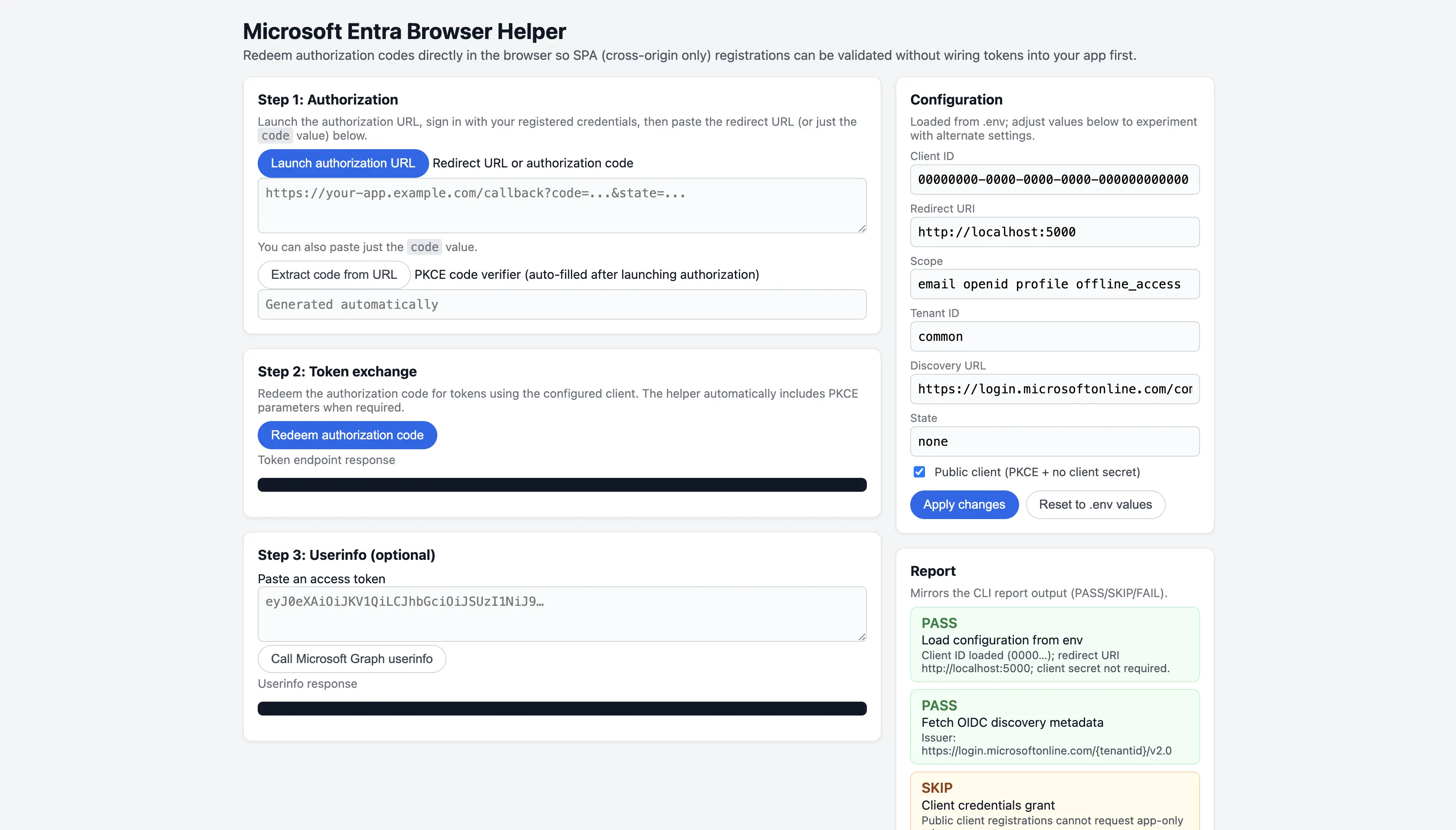 Entra OAuth Validator